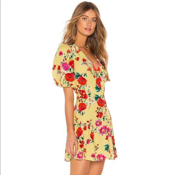 NWOT YUMI KIM Golden Hour Dress in Sunnyside Yellow - Picture 5 of 7